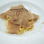 ペレグリーノ - タリオリーニの白トリュフあえ