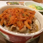 すき家 - キムチ牛丼