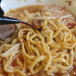 ラーメン二郎 - 赤酢投入～♪