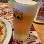 ガスト - 生ビール　493円