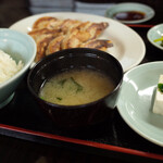 餃子の美幸 - 餃子定食（10個）