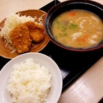 Katsuya - とん汁定食 650円