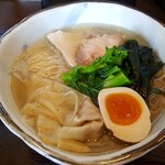 南部屋路ばた - 限定麺「しじみ塩そば」(2020年1月18日)