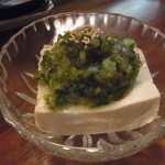 大島や - だしっ奴　木綿豆腐に尾花沢の「だしっ」美味いヘルシー