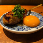 炭焼 おかげさん - 月見つくね