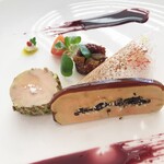 レストラン タテル ヨシノ 銀座 - 2種類のフォアグラを楽しめます