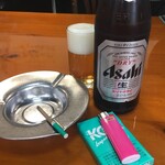 ひよどり中華料理 - 午前中仕事してたんだけど今日は寒かったーーー！
            
            そんな時はーーーって俺は年がら年中チンカチンカの冷やっこいルービーヽ(´o｀
            
            タバコ吸えるのも嬉しいのぉ。
            
            
            