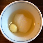 一心鮨 光洋 - Organic Miyazaki turnip　宮崎産無農薬のかぶ　