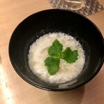 地葉はなれ - 2019.12.  卵白のスープ