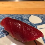 一心鮨 光洋 - 2-week aged lean tuna　2週間熟成した鮪赤身漬け