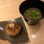 地葉はなれ - 2019.12.  焼きおにぎり