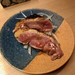 地葉はなれ - 2019.12.  脛肉のたたき
