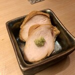 地葉はなれ - 2019.12.  胸肉のたまり漬け