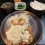 旬鮮酒場天狗 - R2.1　チキン南蛮揚げ定食