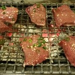 炭火焼 ゆうじ - 大好物のフワ。この店で初めて食べました。スポンジみたいな食感