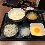 Yoshinoya - しらすオロシ定食