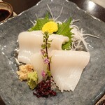 禅紫 - 真イカの刺身