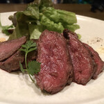ルサンク - 厳選黒毛和牛のハラミ肉のステーキ