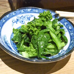 大島や - 菜の花のおひたし