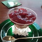 遊形 サロン・ド・テ - ムースショコラ ポルト酒のジュレ