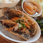 ソラ カフェ - アジの南蛮漬けアップ