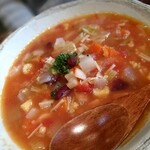 陶之助＋ - ミネストローネ風野菜スープ
