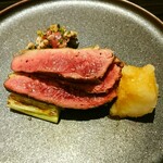 蓬左茶寮 - ＝鴨ロースの炭火焼き＝