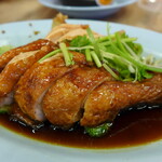 Famosa Chicken Rice Ball - てりてり！カンボンチキン(RM18)。鶏には厚みがあります