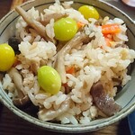麺 銀三 - 炊き込みご飯
