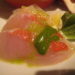 タイーム - 金目鯛のカルパッチョ