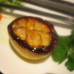 タイーム - ケバブに絞る、焼きレモン