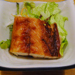 Takumi - 天ぷら定食付属の焼魚＆サラダ