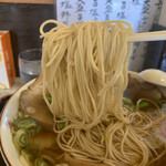 支那そば専門店 見晴亭 - 細麺