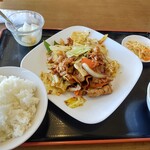 福の宴 - ホイコーロー定食 780円