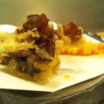 天ぷら 福岡 - まいたけ