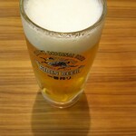 豊龍園 - ドリンク写真:セットの生ビール