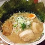 まけんきラーメン - 『 まけんきラーメン 大盛・とんこつしょう油味 』 トッピング・のり大盛