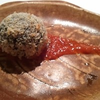リストランテ ソットラルコ - イカ墨のアランチーニ