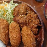 Karaage Semmonten Tamachan - 唐揚げカキフライアップ