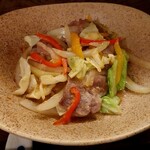 Tariki - 豚肉と野菜のみそいため（小盛り）