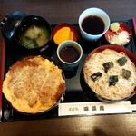 Sobadokoro Yojouan Higashi - カツ丼セット