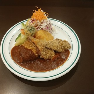 洋食屋牛銀 - 料理写真:ミックスフライ