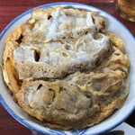 山之内 - 農大半かつ丼（豚汁） 700円