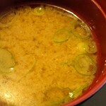 和楽 - 味噌汁（箱御膳）