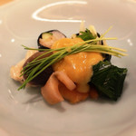 鮨　廣見 - 赤貝とほっき貝の酢味噌和え