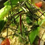 dotenimotsunabenikomidaininguniemon - 冷麺サラダ