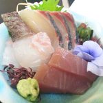 どんまい - 2012.4.  \2,000コースその２（刺身盛り）