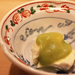 鮨　廣見 - よせ豆腐と一寸豆