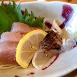 串本旬彩 おおはし - 本日のお魚ランチのお造り
