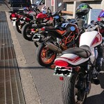 ピザ＆カフェ SoyoKaze - この日は単車4台^^